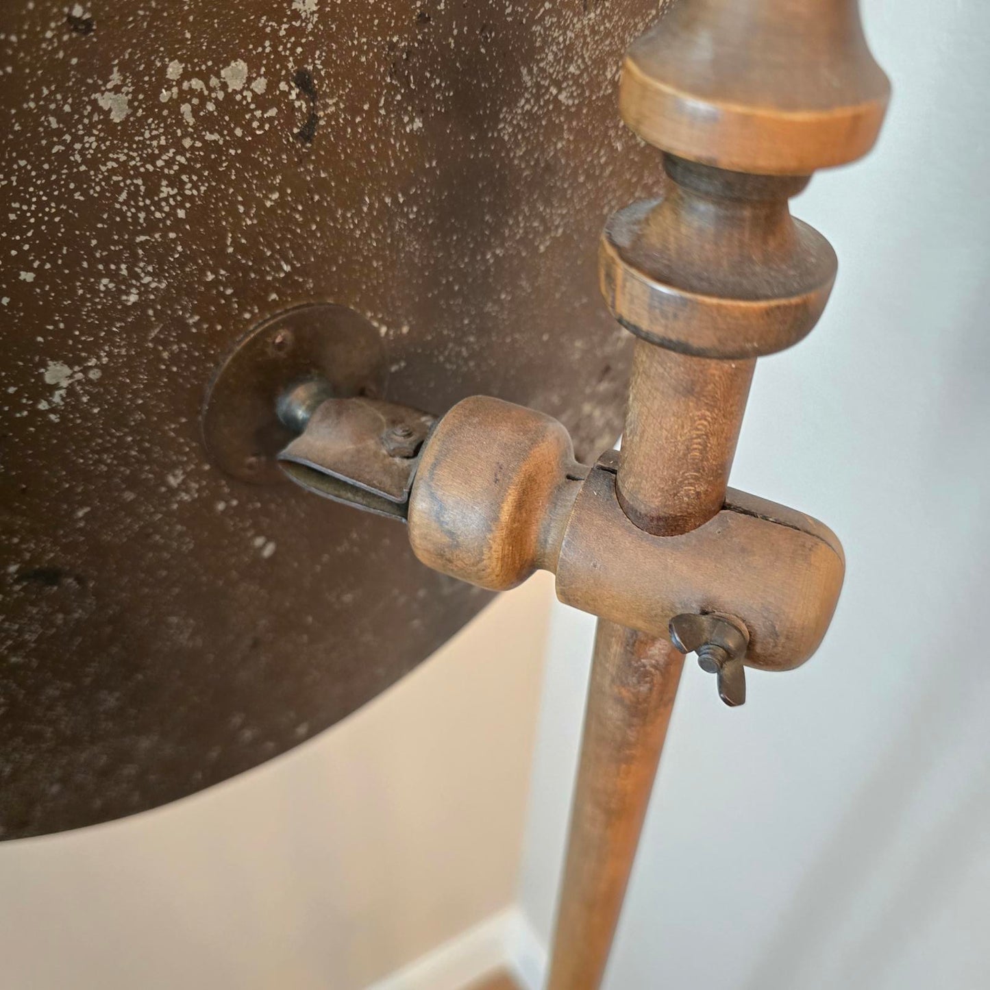 Antique Victorian Shaving Mirror 55"