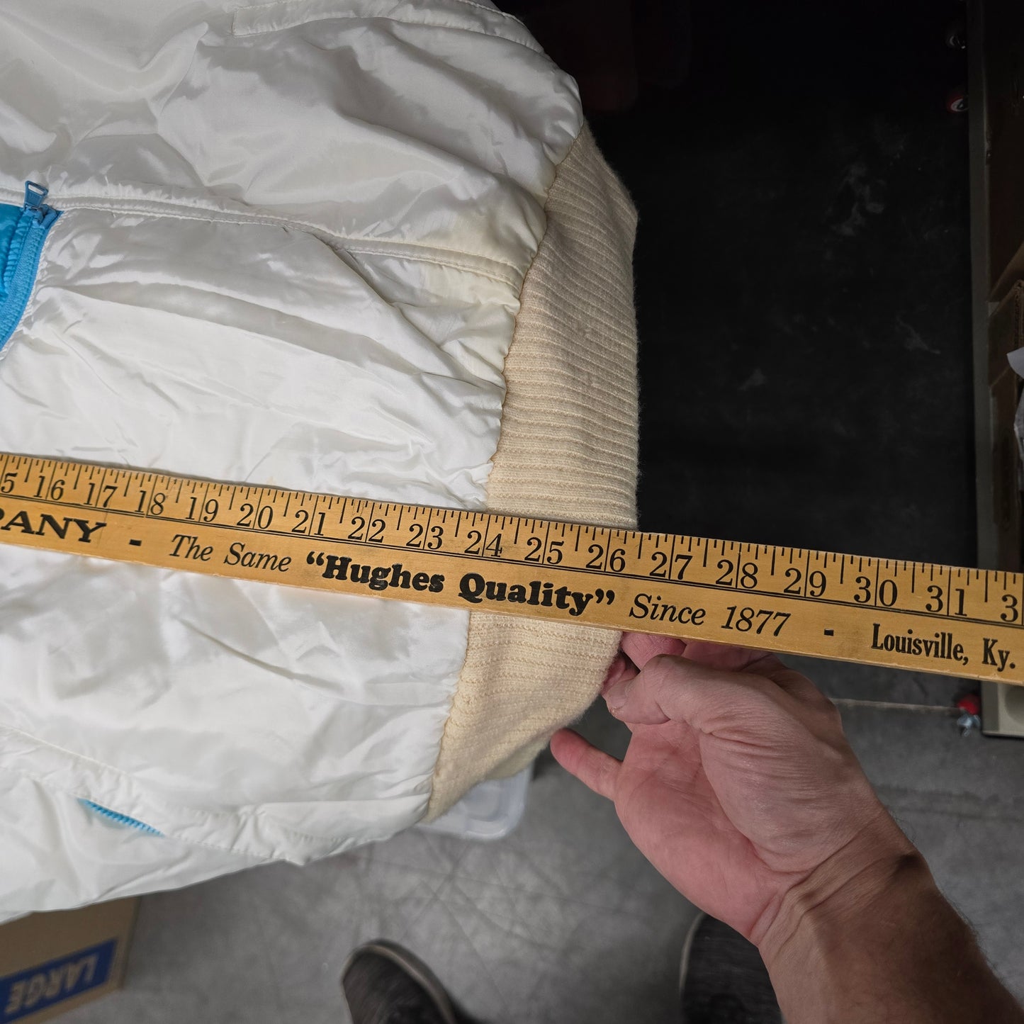 Ellesse Vintage Blue/White Designer Women's Ski Set