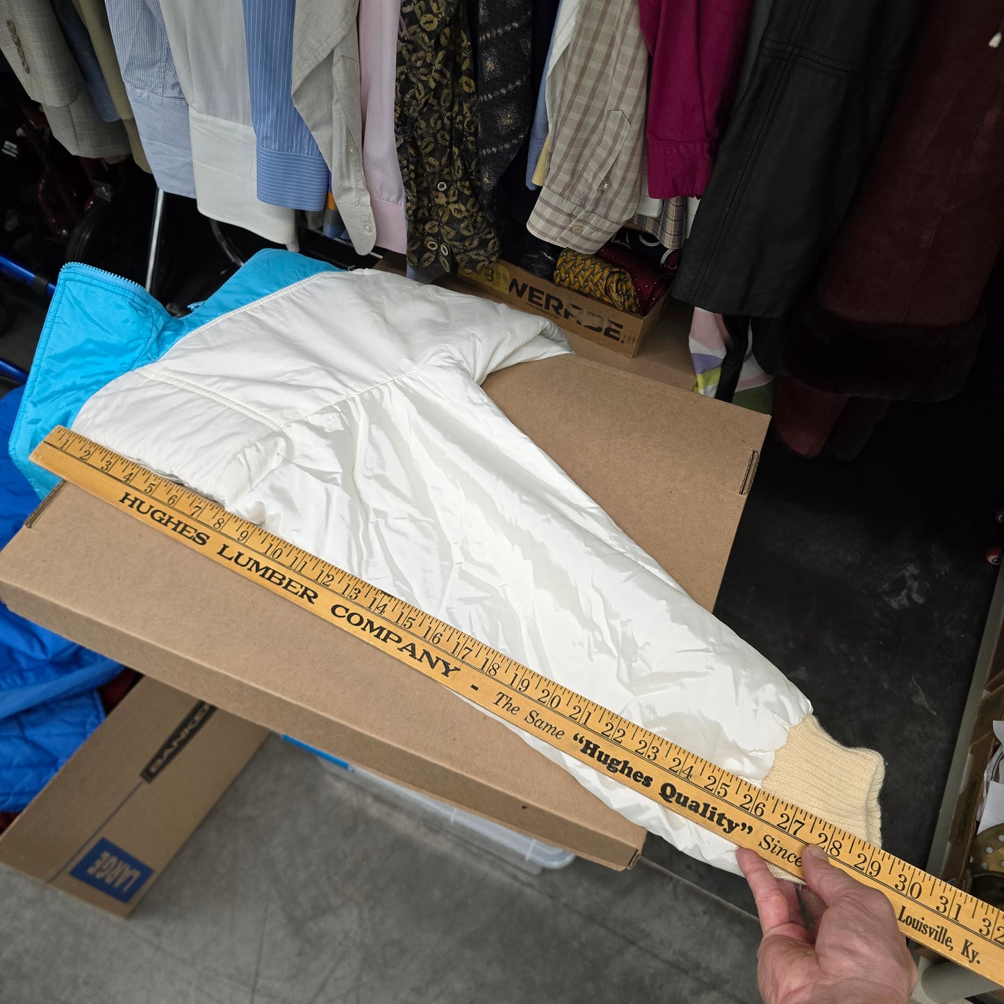 Ellesse Vintage Blue/White Designer Women's Ski Set