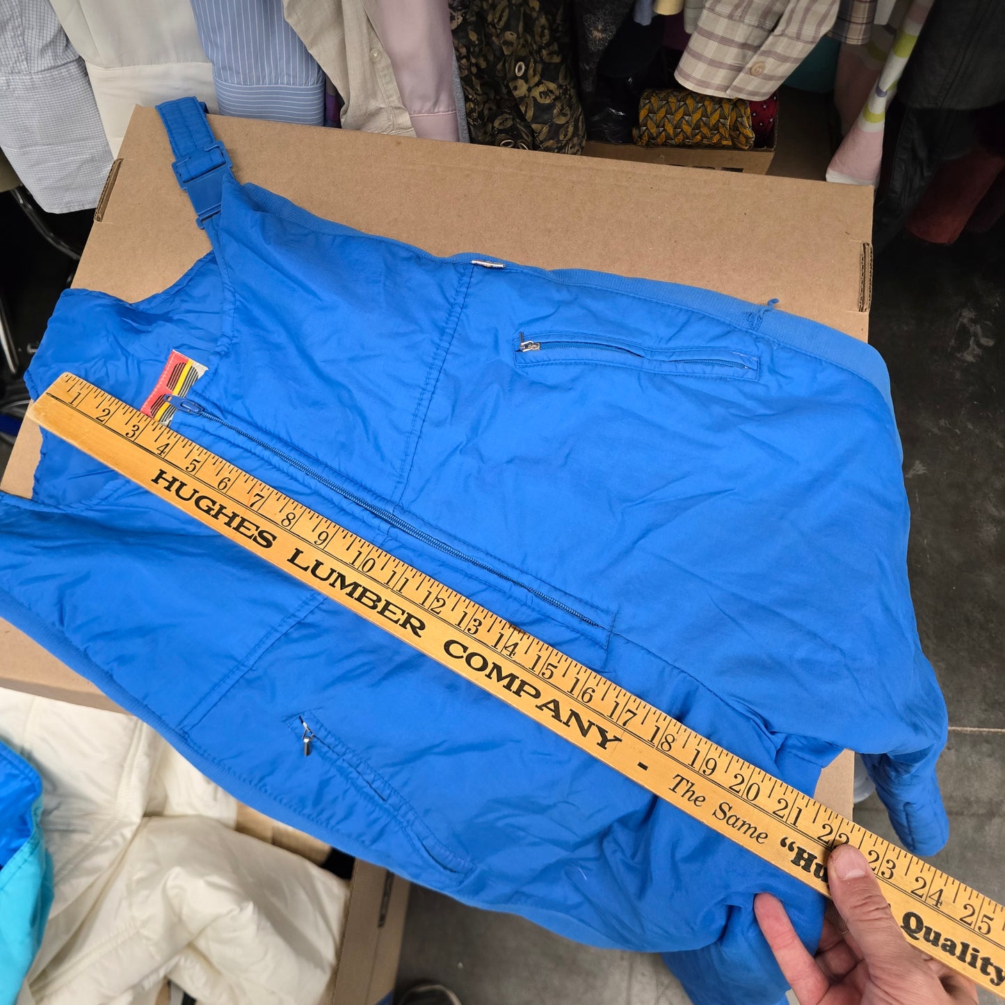 Ellesse Vintage Blue/White Designer Women's Ski Set