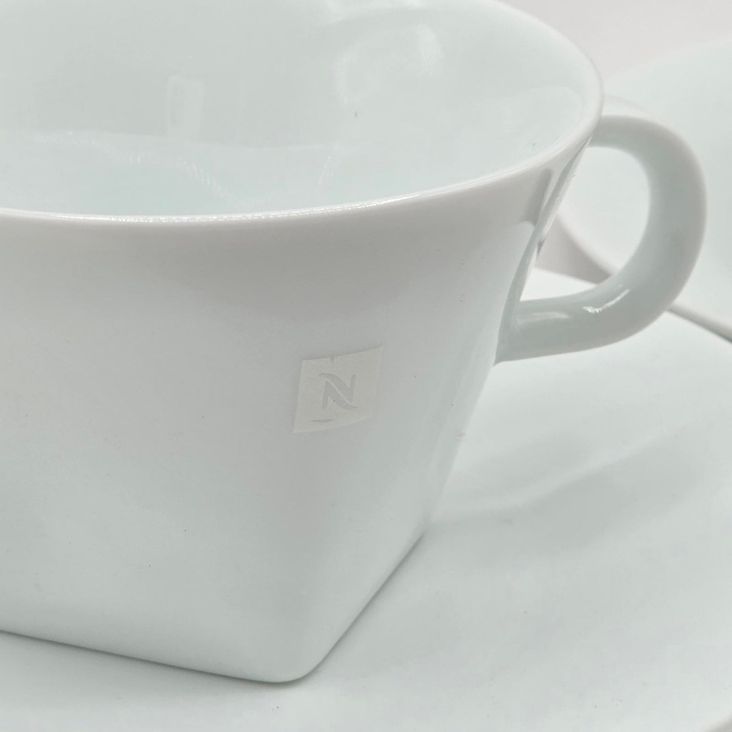 Nespresso "Pure Collection" Cappuccino Cups and Saucers