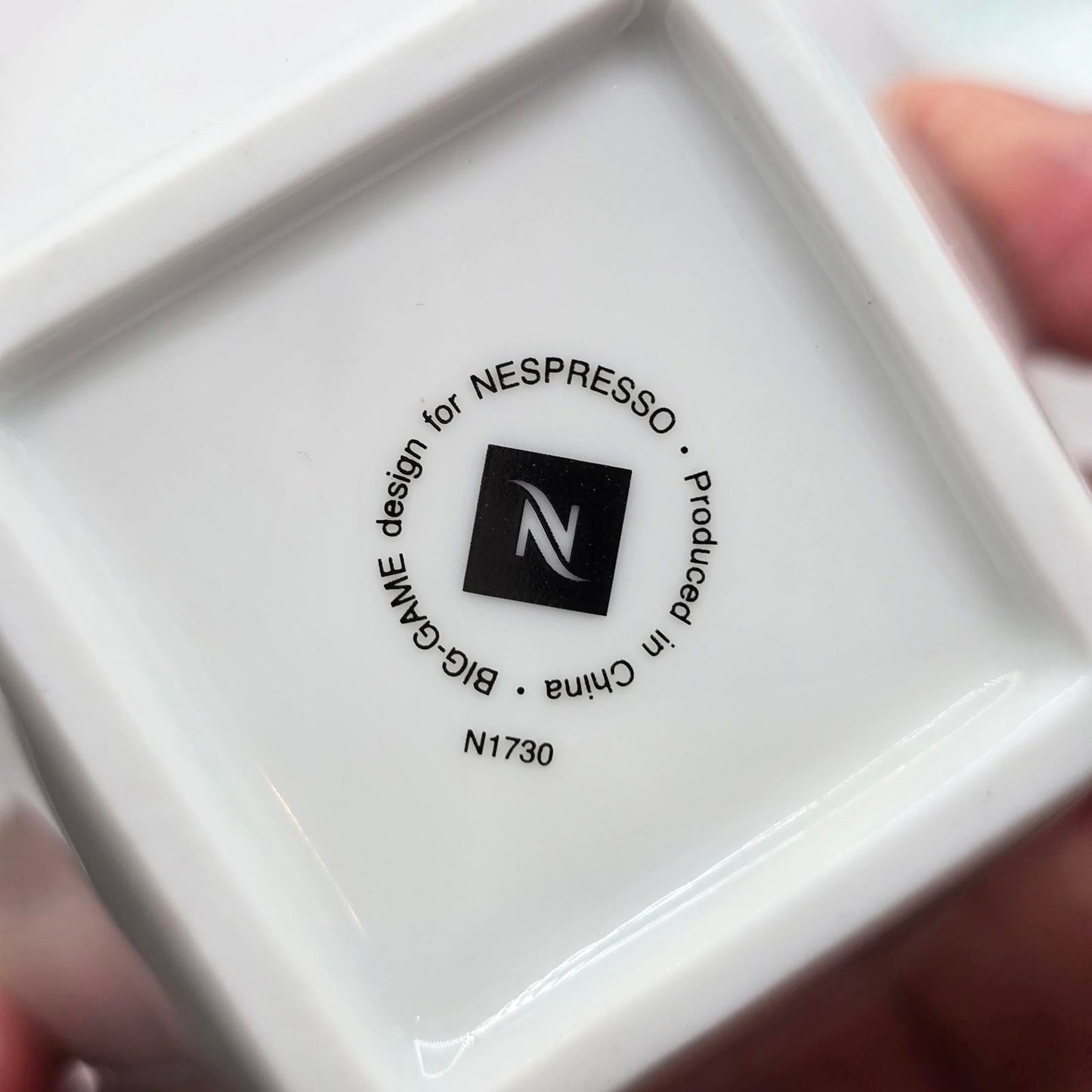 Nespresso "Pure Collection" Cappuccino Cups and Saucers