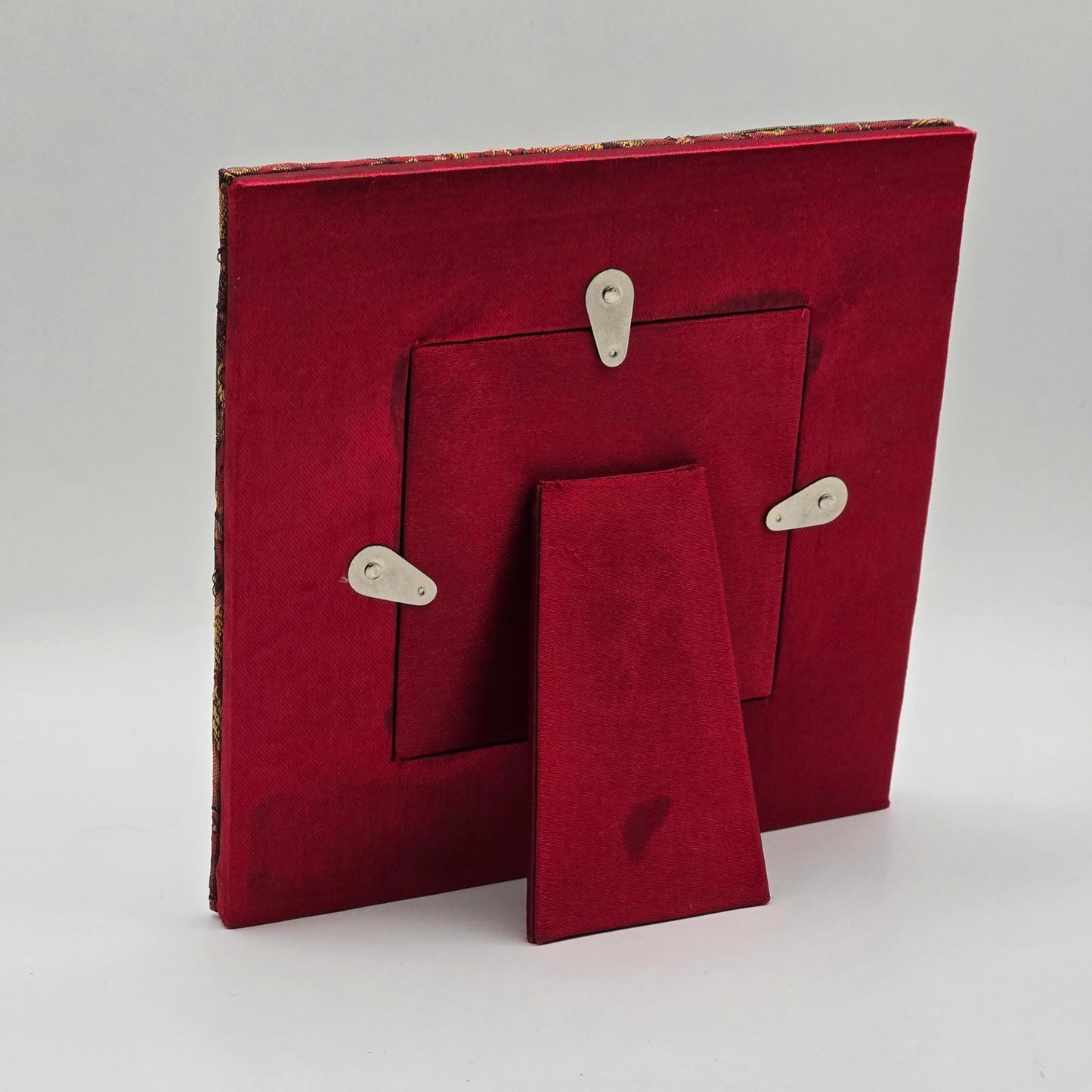 Floral Beaded and Appliqued Frame 3x3