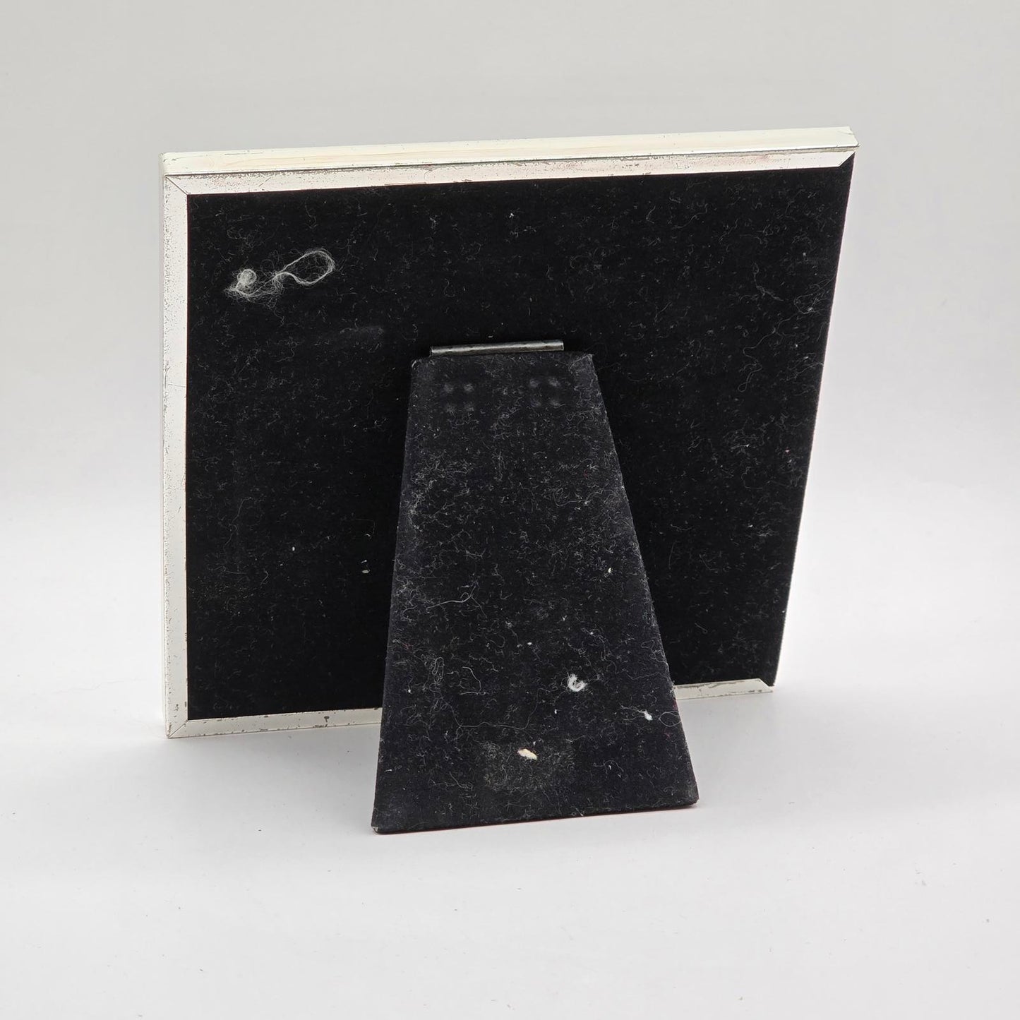 Silver-Finish Square Frame 4.5 x 4.5