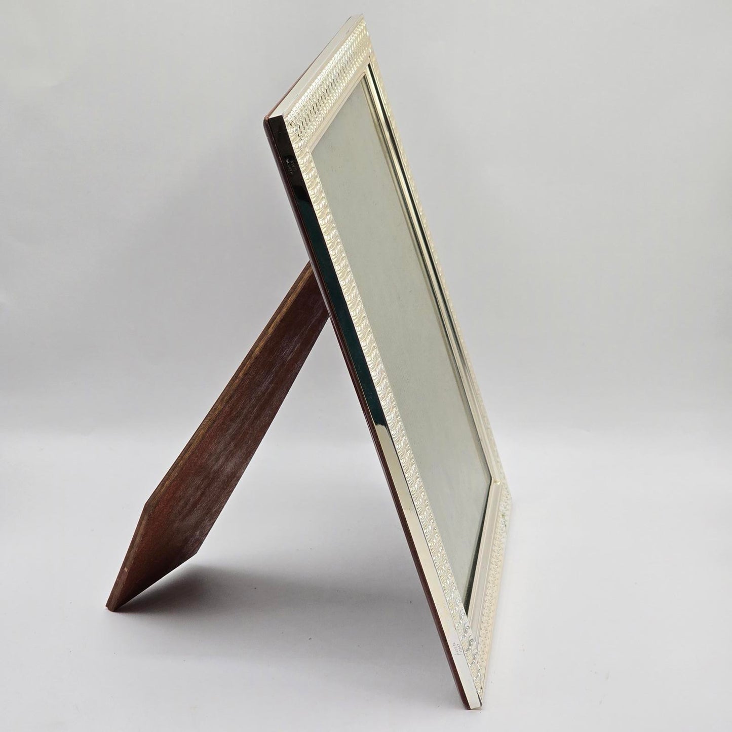 Silver-Finish Frame with Decorative Trim 7x9.25