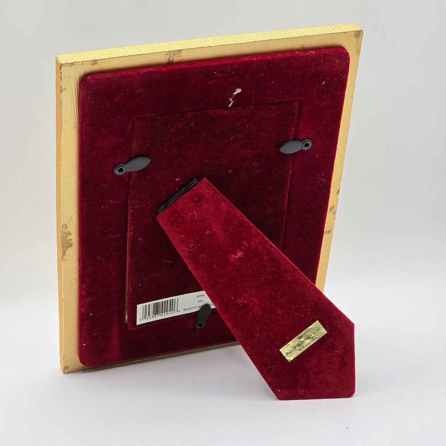 Philip Whitney "Majestic Matte Gold" Frame 4x6