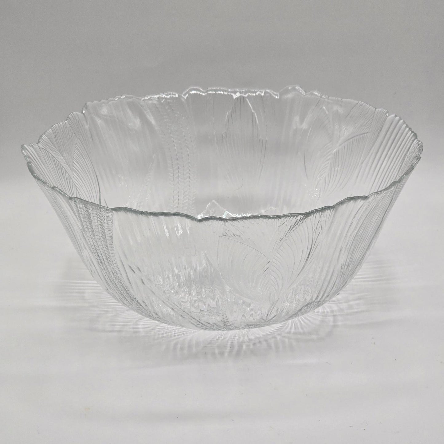 Arcoroc Canterbury Crocus Clear Glass Large Serving Bowl