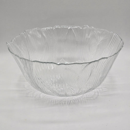 Arcoroc Canterbury Crocus Clear Glass Large Serving Bowl