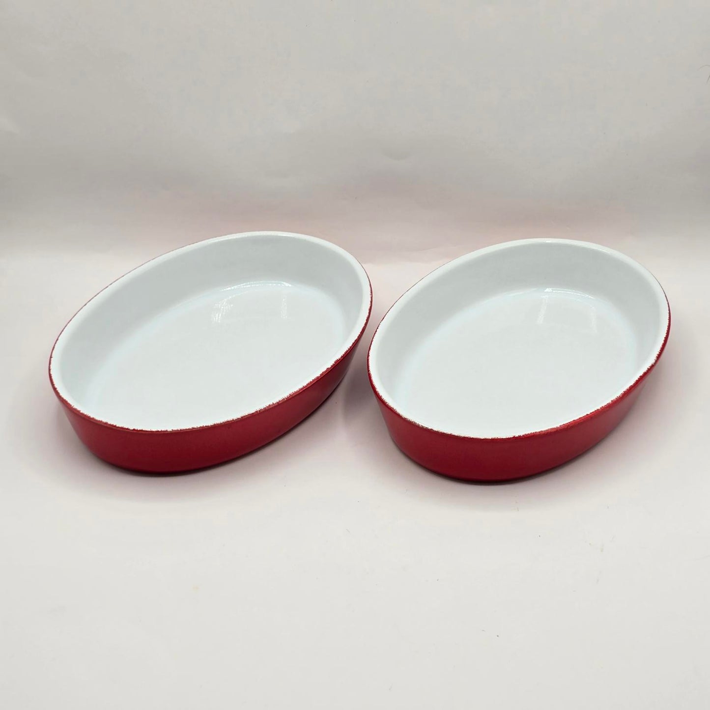 Emile Henry Red Oval Gratin/Baking Dishes