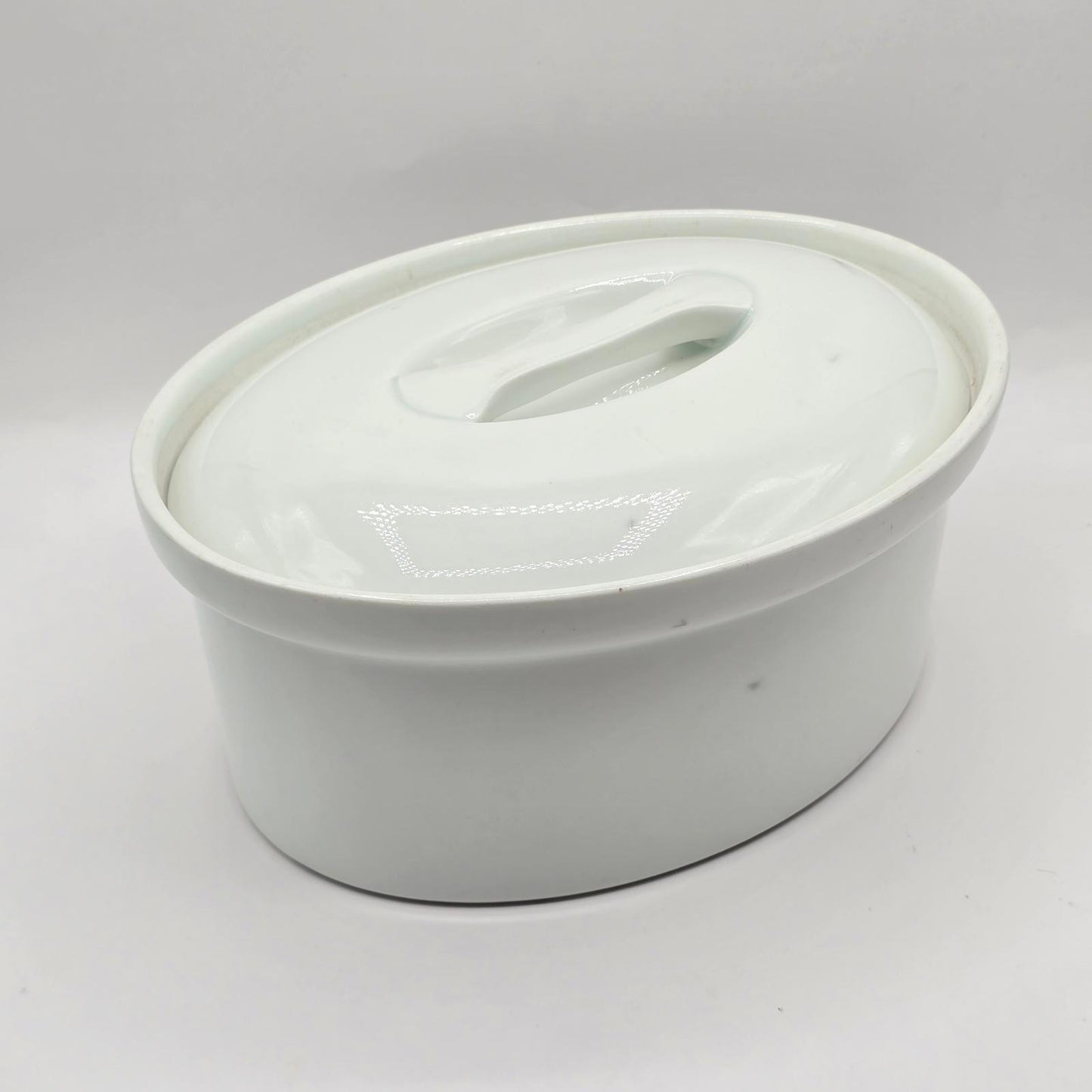 Apilco White Porcelain Casserole Dish #7