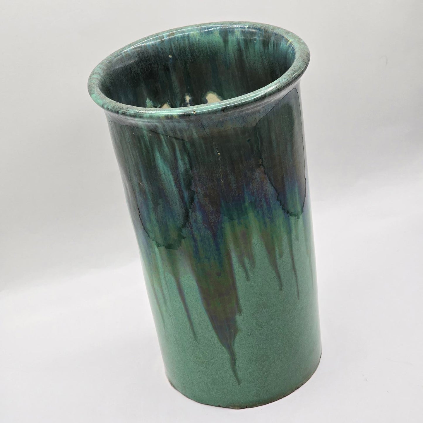 Vintage Fulper Flambe Vase Style "4022"