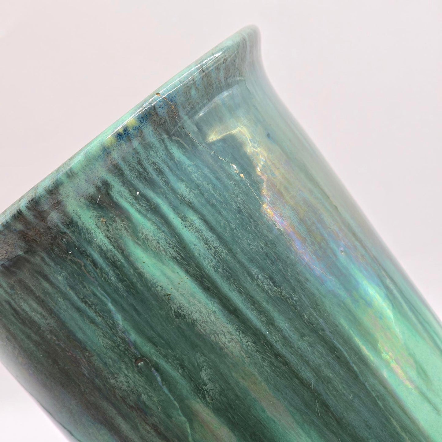 Vintage Fulper Flambe Vase Style "4022"