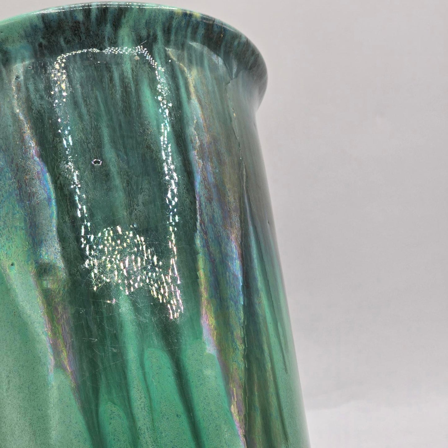 Vintage Fulper Flambe Vase Style "4022"