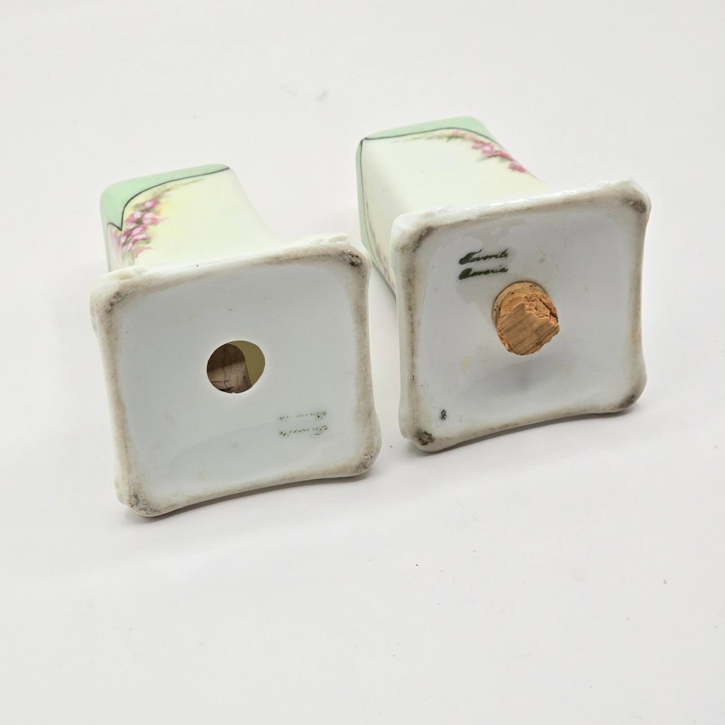 Vintage/Antique "Bavarian Favorite" Salt & Pepper Shakers