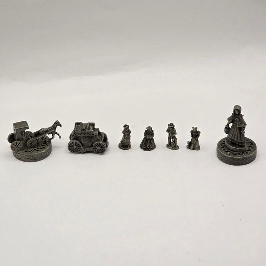 Vintage Pewter Miniature Collection - Liberty Falls and The Franklin Mint