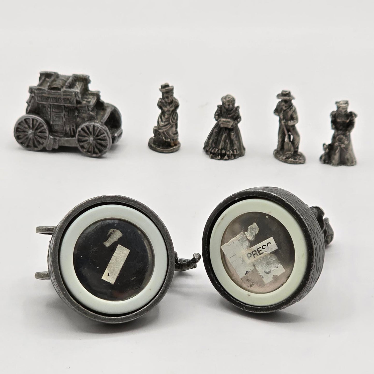 Vintage Pewter Miniature Collection - Liberty Falls and The Franklin Mint