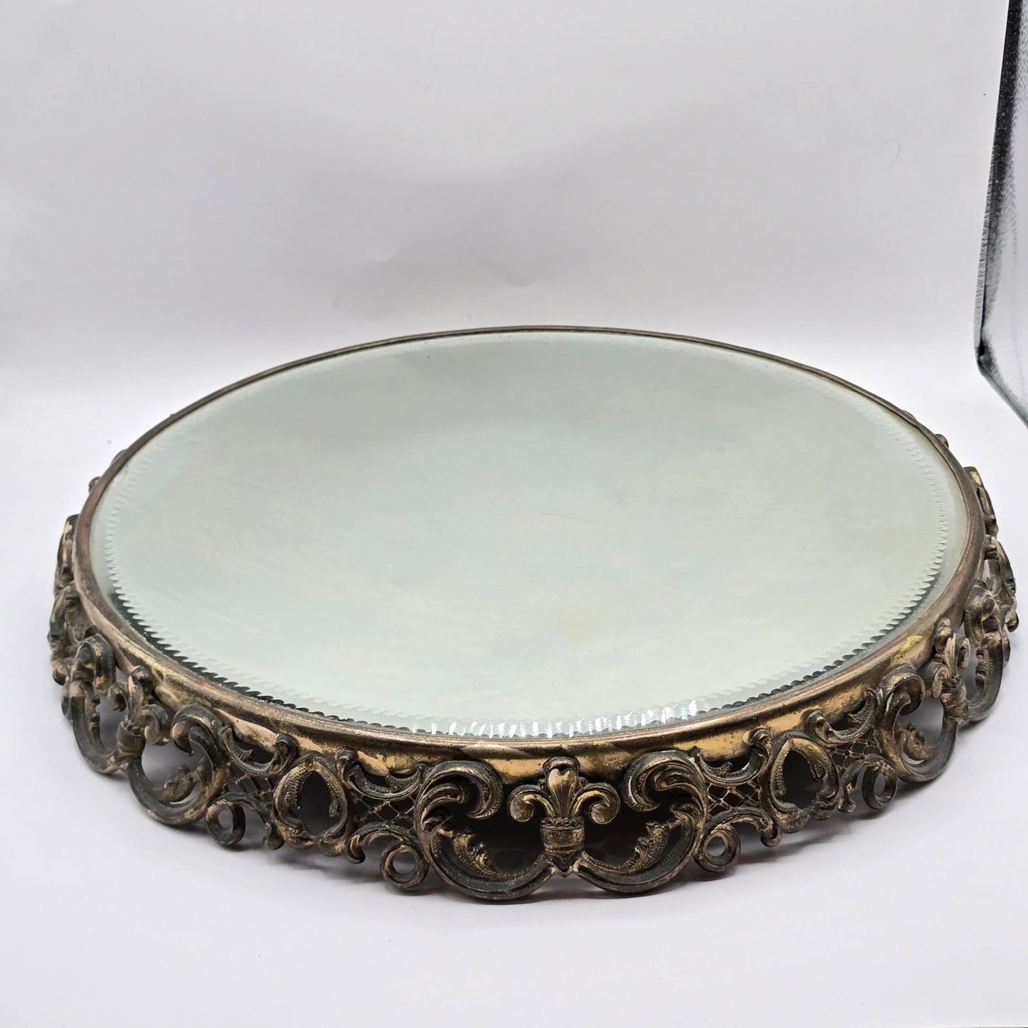 Antique/Vintage Mirrored Plateau Vanity or Centerpiece Tray