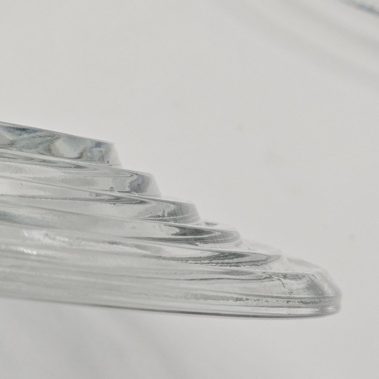 Vintage Anchor Hocking Ridged Depression Glass Plates