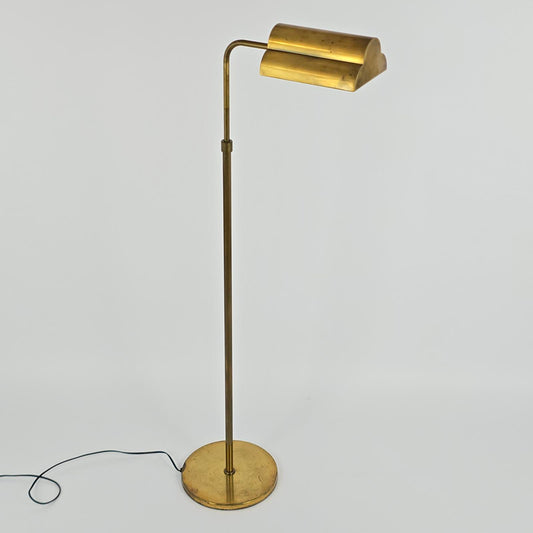 Vintage Brass Pharmacy Floor Lamp