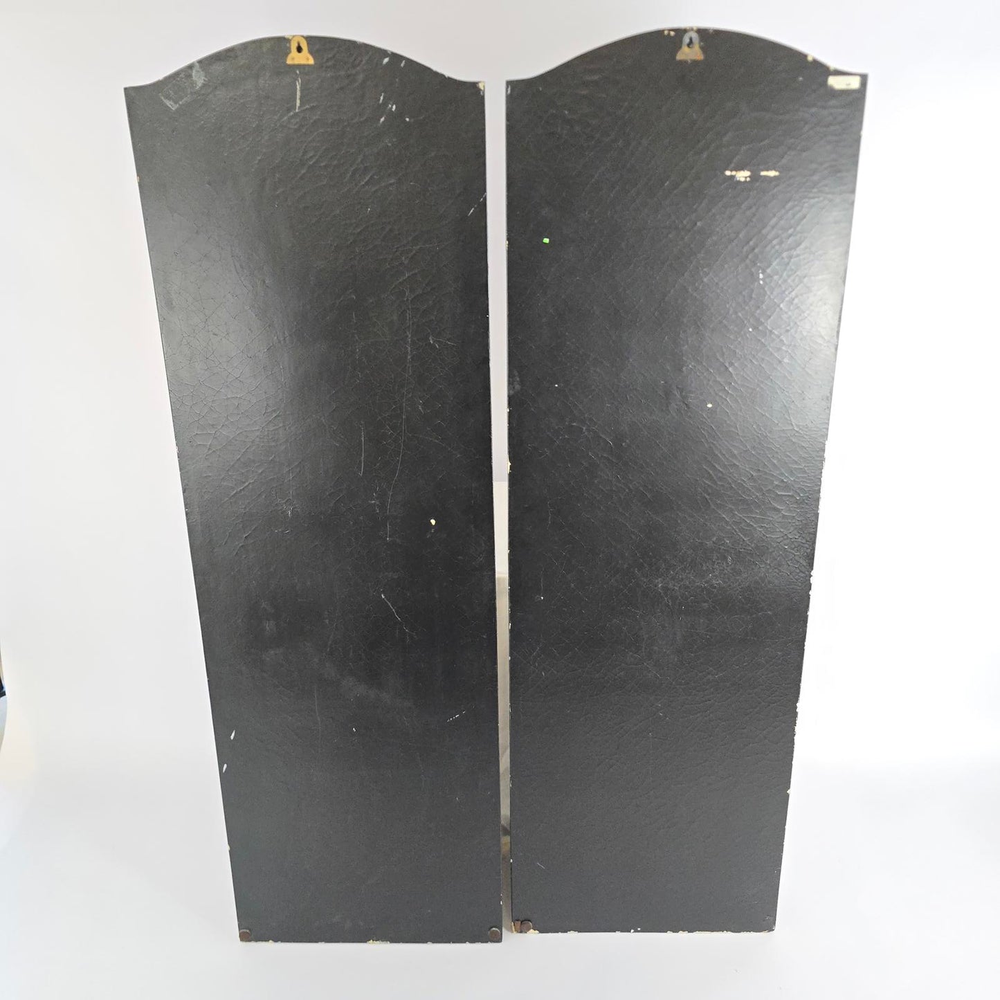 Japanese Shibayama Style Hand-Painted Panel Screens