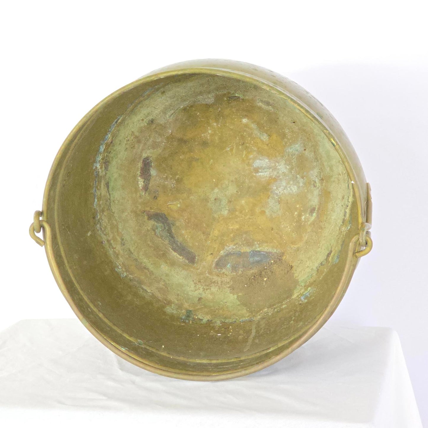 Antique English Brass Pot/Cauldron B