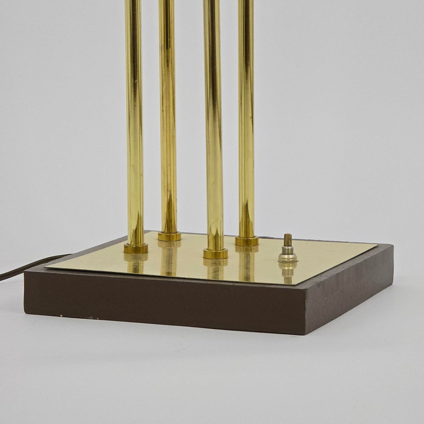 Vintage Mid-Century Modern Brass Floor Lamp By Goffredo Reggiani