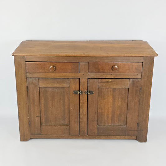 Vintage/Antique Wood Jelly Cupboard/ Buffet Server