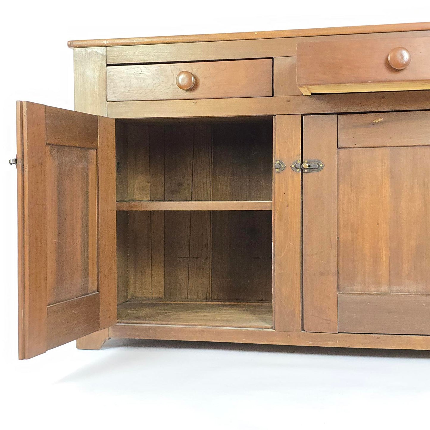 Vintage/Antique Wood Jelly Cupboard/ Buffet Server