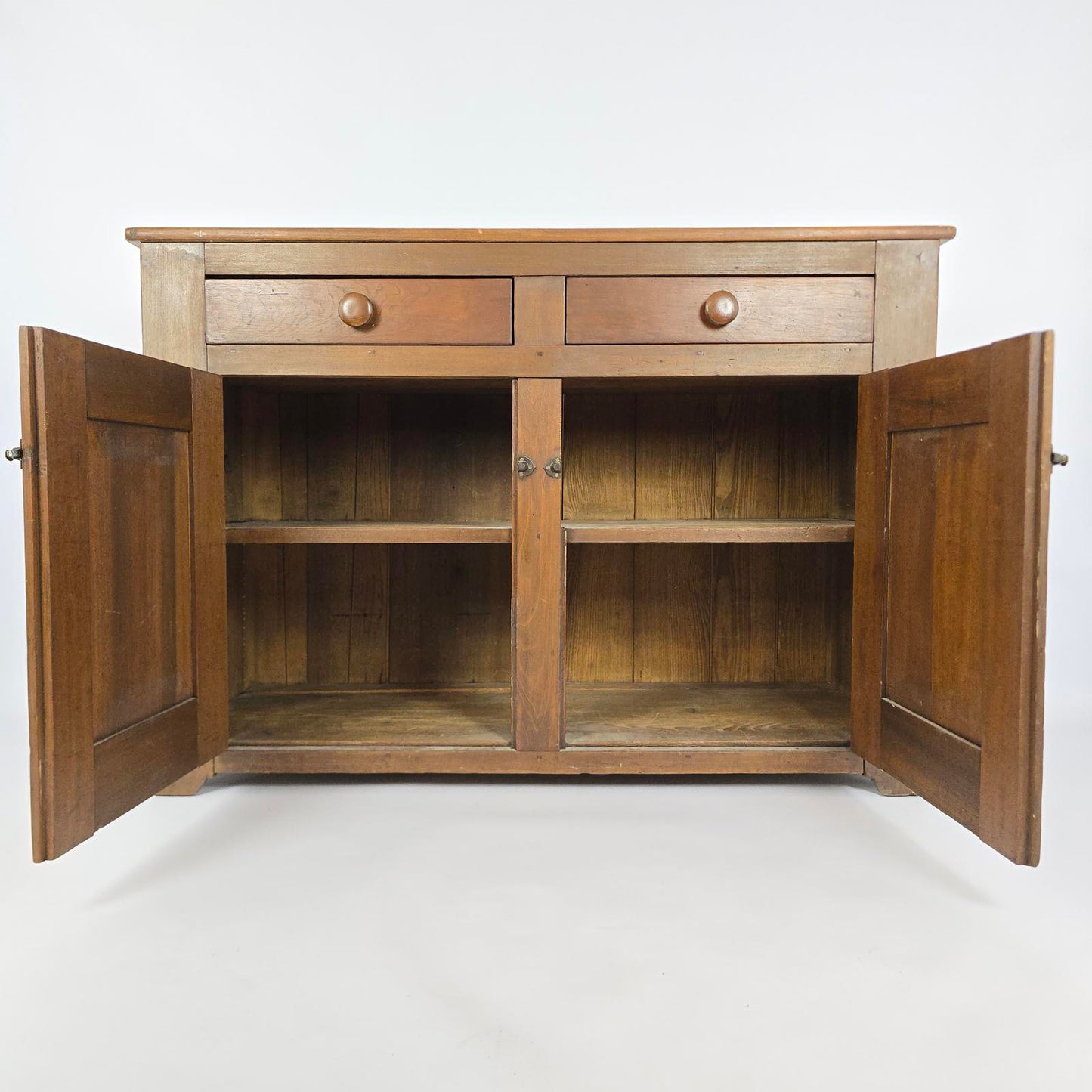 Vintage/Antique Wood Jelly Cupboard/ Buffet Server