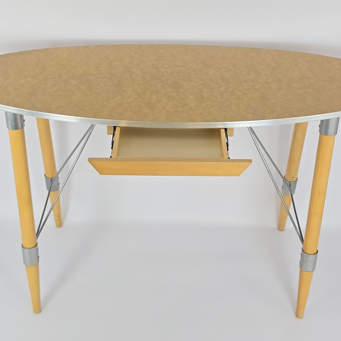 Rare Find, Vintage Mid Century Modern Oval Desk/Table