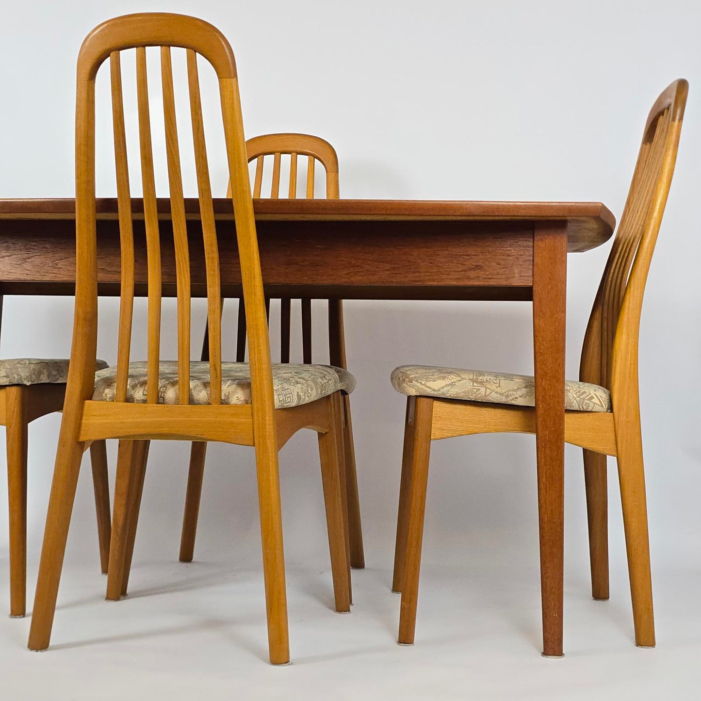 Benny Linden Danish Modern Teak 5 pc Dining Set