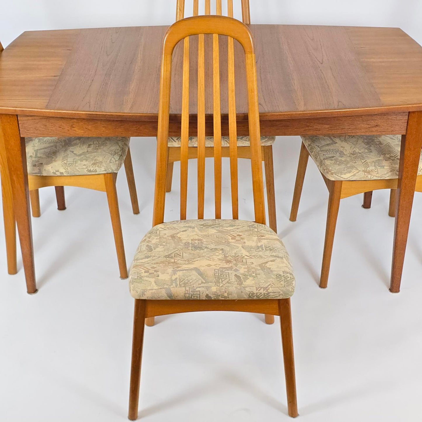 Benny Linden Danish Modern Teak 5 pc Dining Set