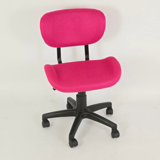 Adjustable Pink Desk Chair