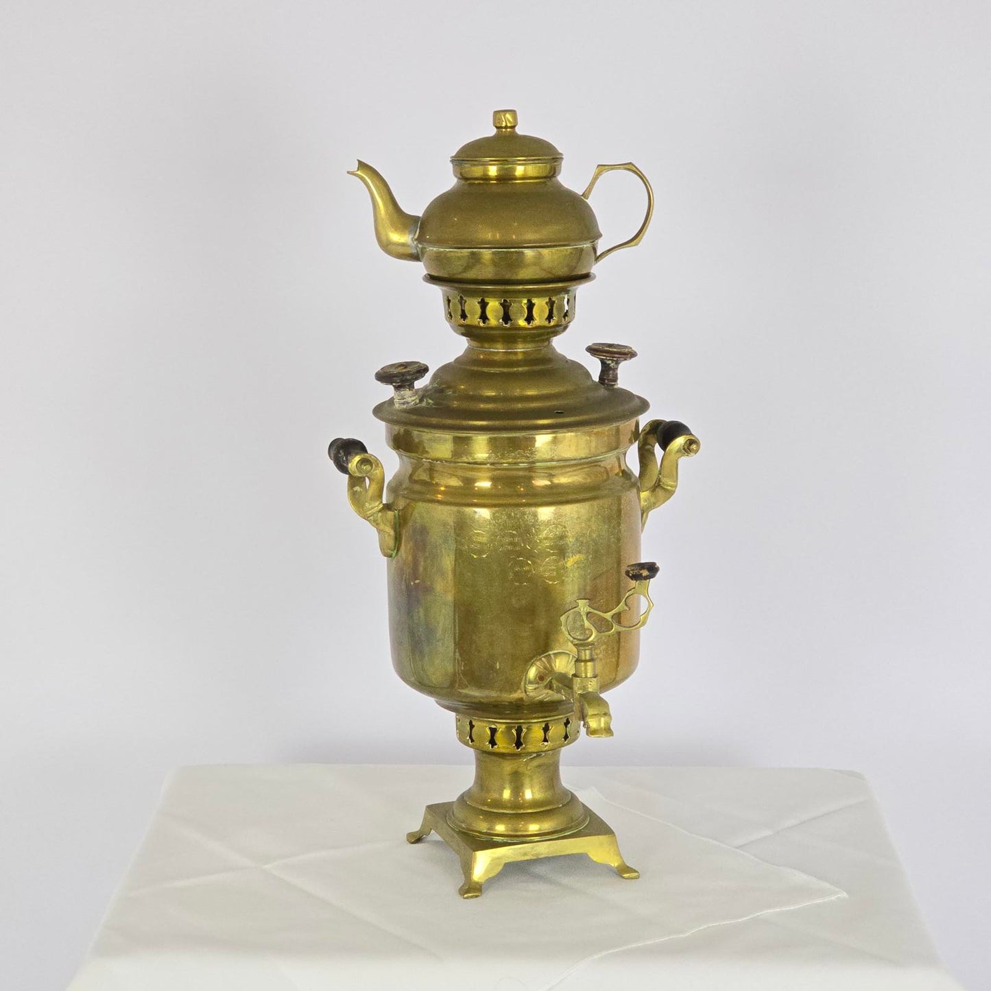 Antique Brass Samovar