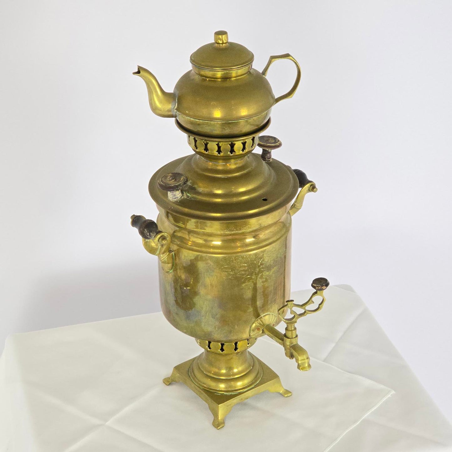 Antique Brass Samovar