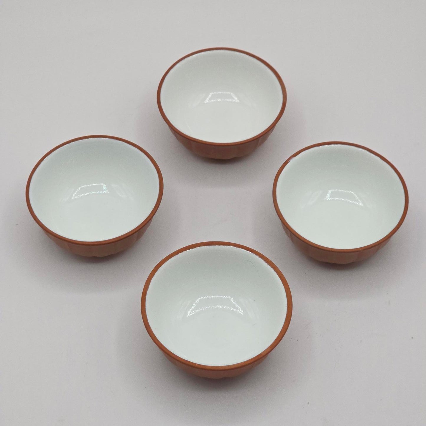 Japanese Dipping/Soy Sauce Bowls - Terracotta Round