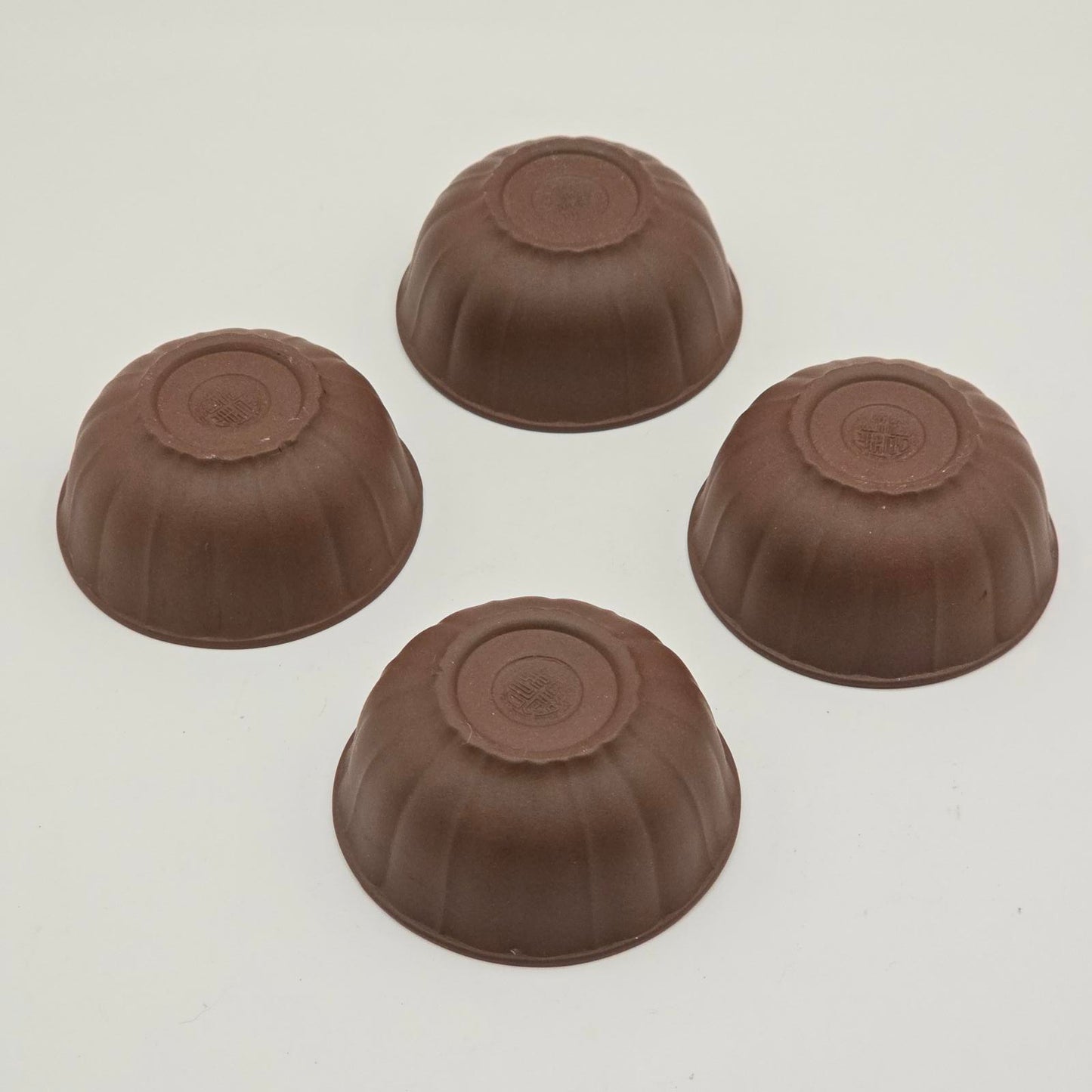 Japanese Dipping/Soy Sauce Bowls -Brown Round