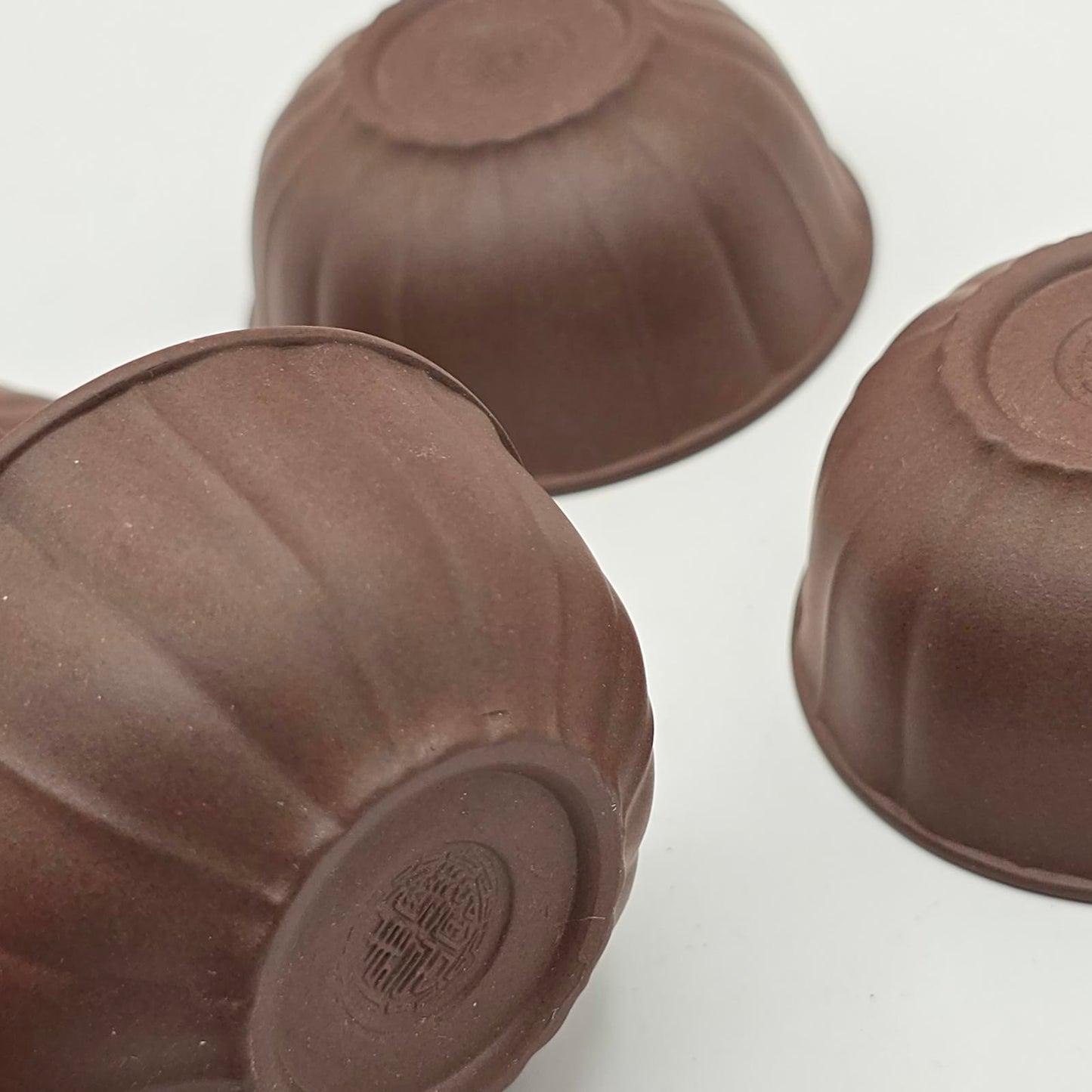 Japanese Dipping/Soy Sauce Bowls -Brown Round
