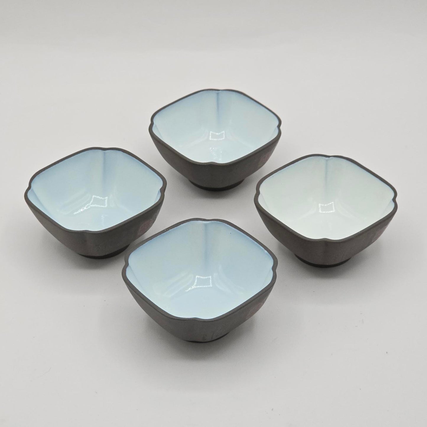 Japanese Dipping/Soy Sauce Bowls - Lotus