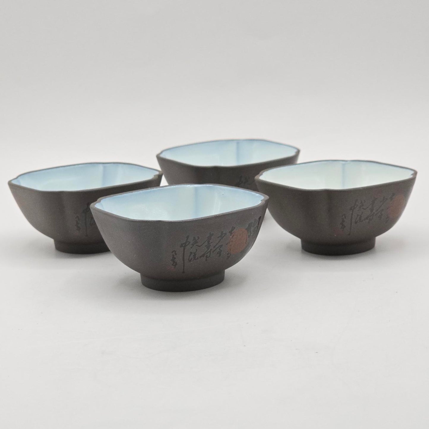 Japanese Dipping/Soy Sauce Bowls - Lotus