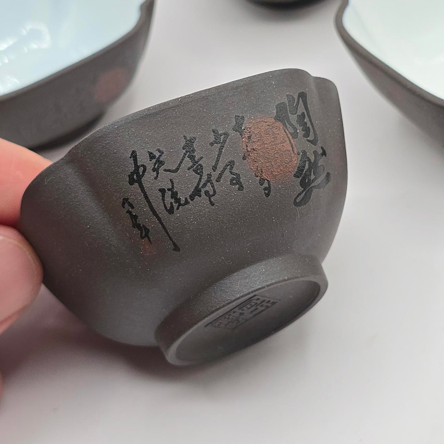 Japanese Dipping/Soy Sauce Bowls - Lotus