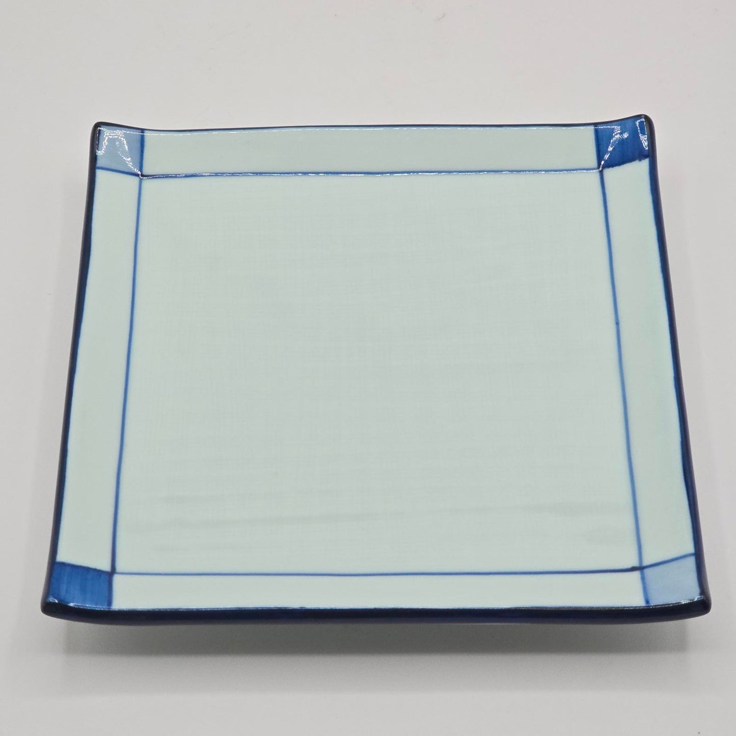 Lmari Japanese Porcelain Sushi Set- White and Blue