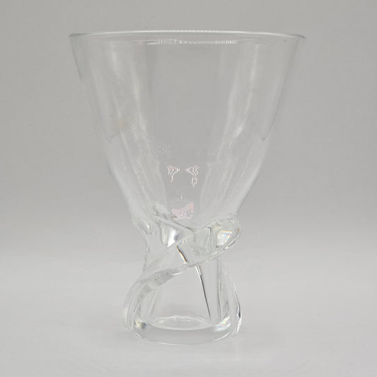 Vintage Steuben "Spiral" Crystal Vase