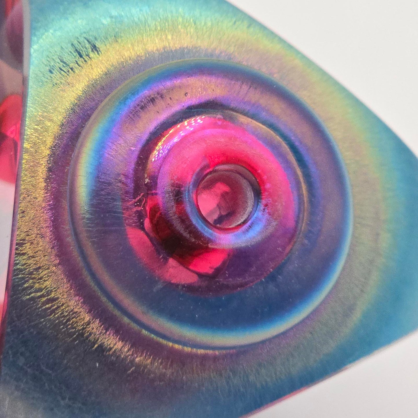 Beautiful Tom Philabaum Art Glass Perfume Bottle