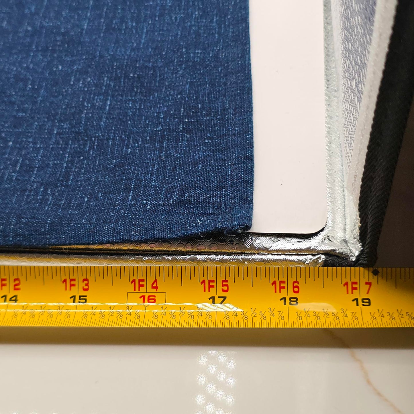 Rare Find, Vintage Sasakura Gensho Navy and White Cotton Placemats