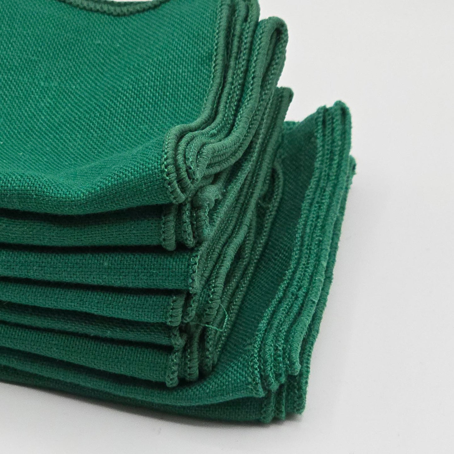 Lovely Emerald Green Cloth Napkins