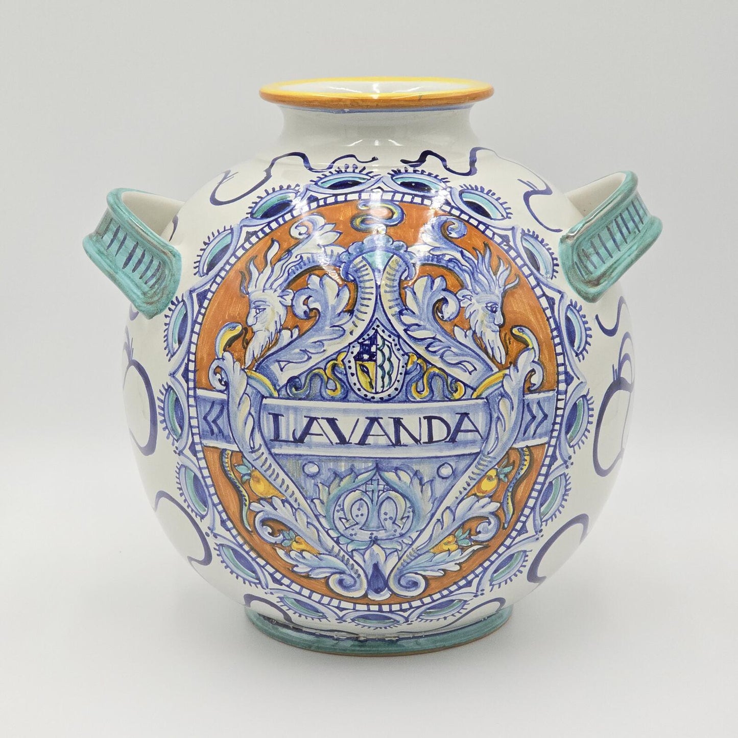 Vintage Francesca Niccacci Italian Lavender Vase