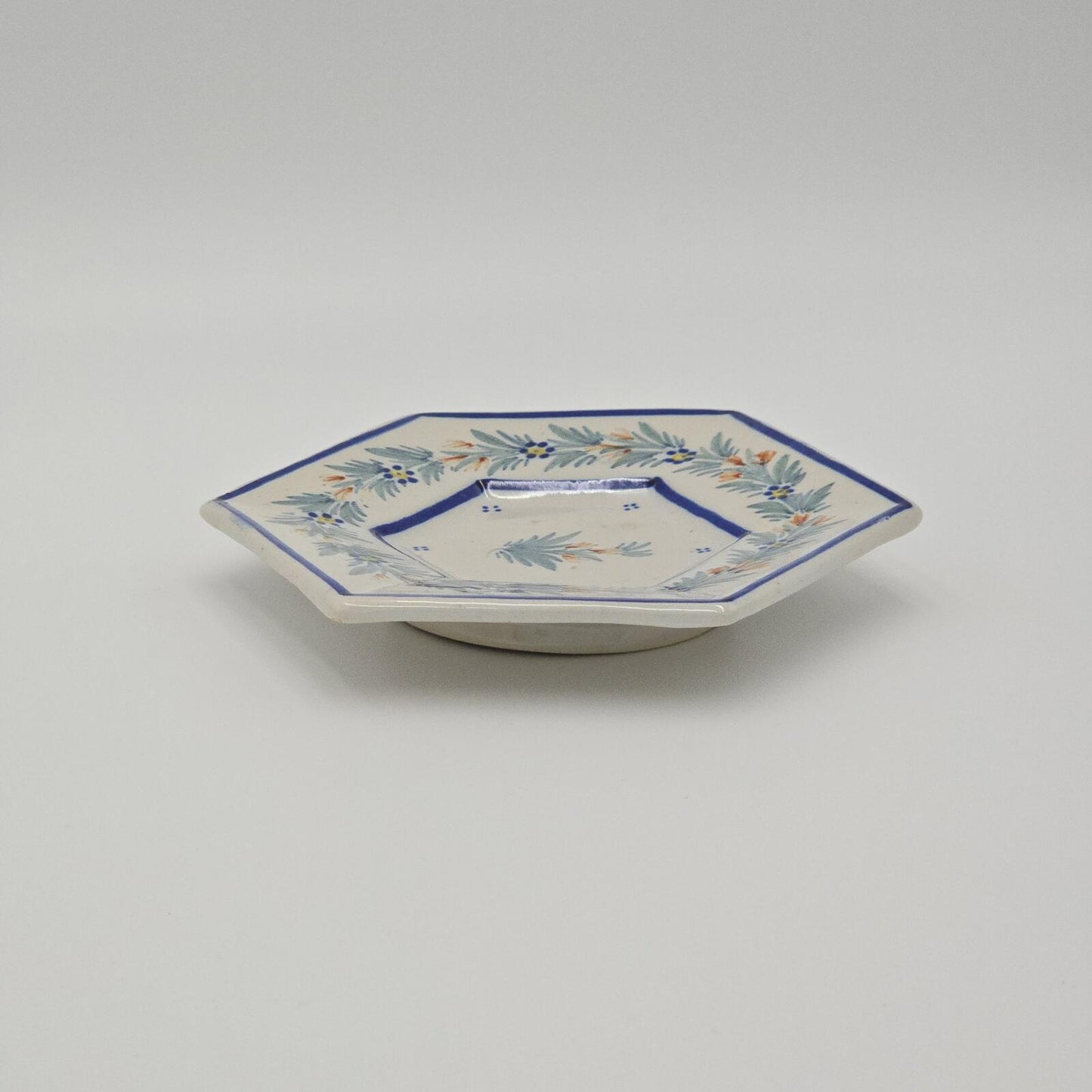 Antique/Vintage Henriot Quimper French Faience Pottery Side/Trinket Dish
