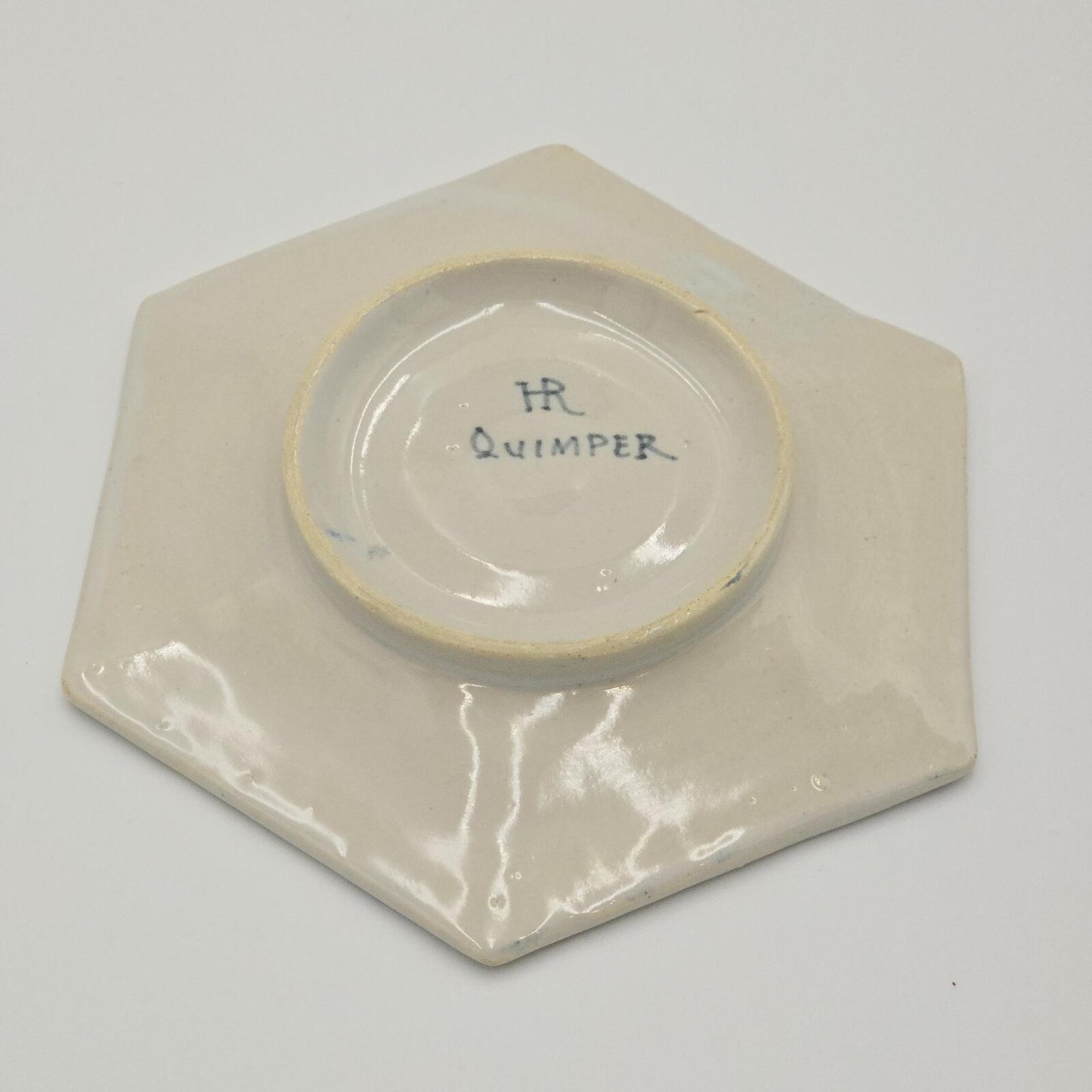 Antique/Vintage Henriot Quimper French Faience Pottery Side/Trinket Dish
