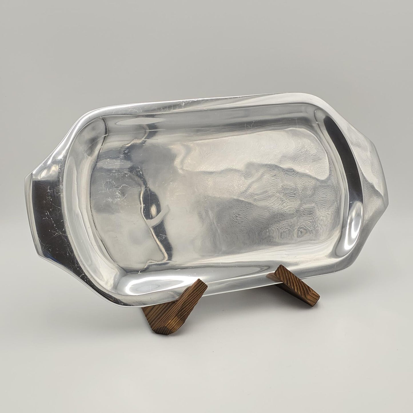 Vintage Nambé Tray with Handles -#420